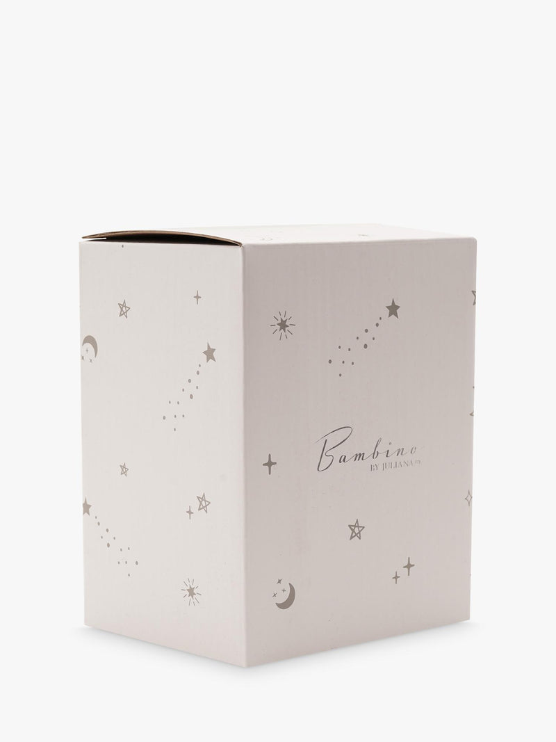 Bambino silver-plated teddy bear money box - British product