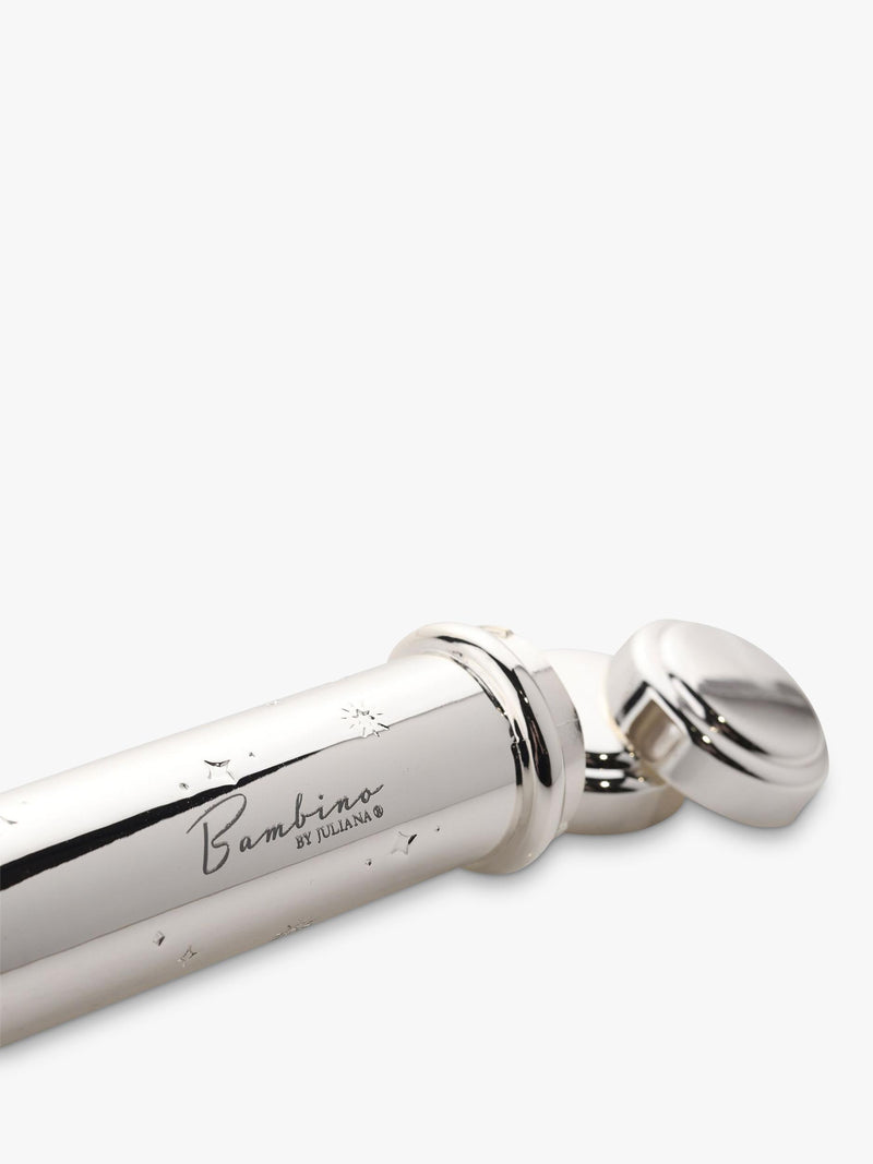 Bambino silver-plated celestial certificate holder UK version