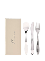 John Lewis Bambino Silver-Plated Children's Cutlery Set 3 Piece- Buy online at McGrocer