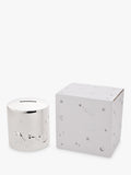 Bambino silver-plated money box with elephants, imported from the UK