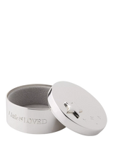 John Lewis Bambino Silver-Plated Little & Loved Keepsake Box- Buy online at McGrocer