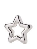 Bambino silver-plated star rattle - British product