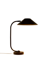 John Lewis West Elm Shiloh Cone Table Lamp, Black- Buy online at McGrocer