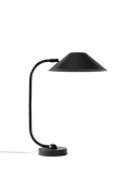 West Elm Shiloh cone table lamp black, UK version