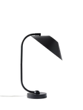 West Elm Shiloh cone table lamp black, UK version