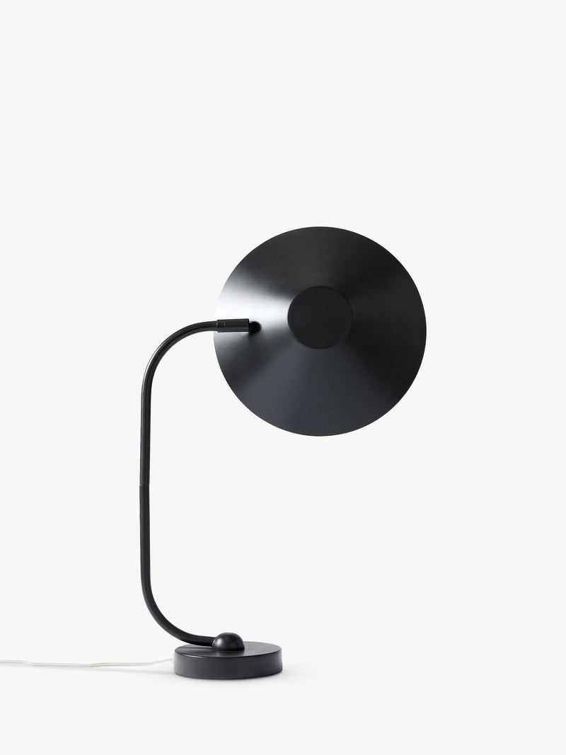 West Elm Shiloh cone table lamp black, UK version