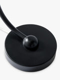 West Elm Shiloh cone table lamp black, UK version
