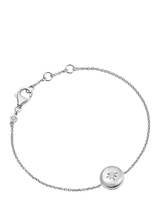 John Lewis Astley Clarke Sterling Silver Star Set Mini Locket Bracelet- Buy online at McGrocer