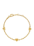 Astley Clarke heart station bracelet gold, imported from the UK