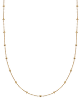John Lewis Astley Clarke Aurora Bead Necklace Gold 43cm- Buy online at McGrocer