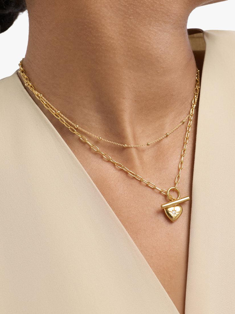 Astley Clarke Aurora Bead Necklace 43cm (British brand)