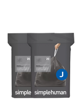 John Lewis Simplehuman Odorsorb Bin Liners Code J Pack of 40- Buy online at McGrocer
