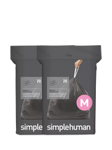 John Lewis Simplehuman Odorsorb Bin Liners Code M Pack of 40- Buy online at McGrocer