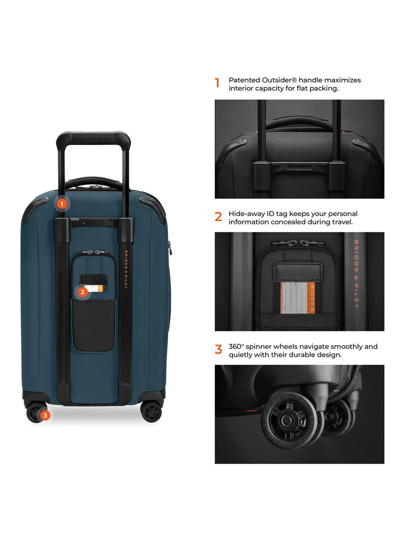 Briggs & Riley ZDX Essential Carry-On spinner 56cm (British brand)