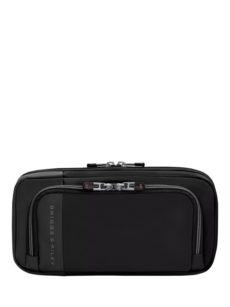 Briggs & Riley hanging toiletry kit in black (British brand)
