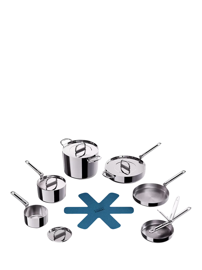 Joseph Joseph Space Folding Handle Cookware Set 6 Piece, UK version