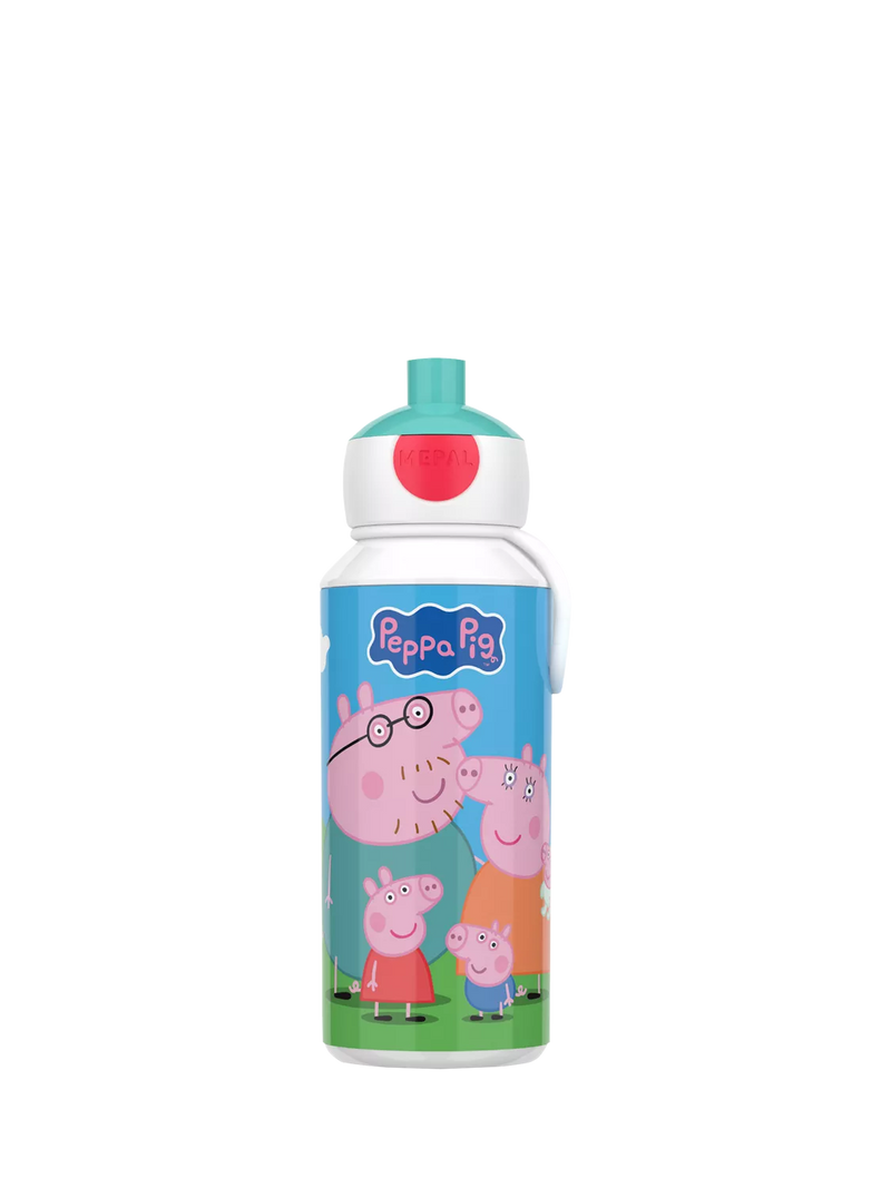 Mepal Peppa Pig pop-up drinks bottle 400ml (British brand)