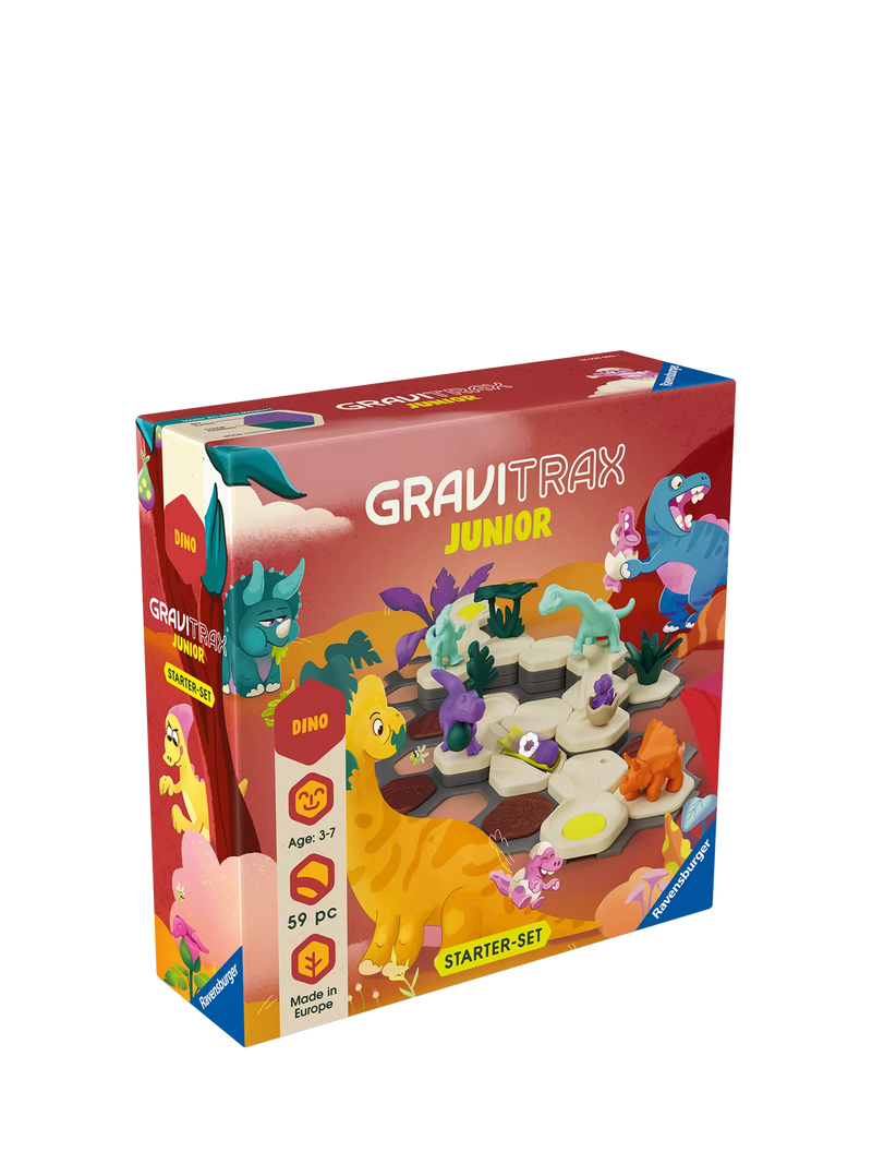 GraviTrax Junior dinosaur marble run starter set (British brand)
