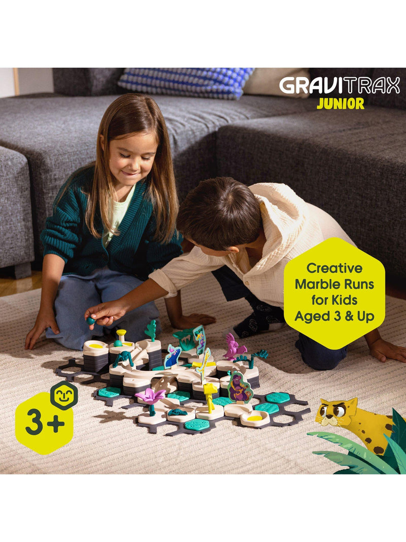 GraviTrax Junior dinosaur marble run starter set (British brand)