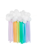 Hootyballoo Rainbow Streamer Party Backdrop Multi, UK version