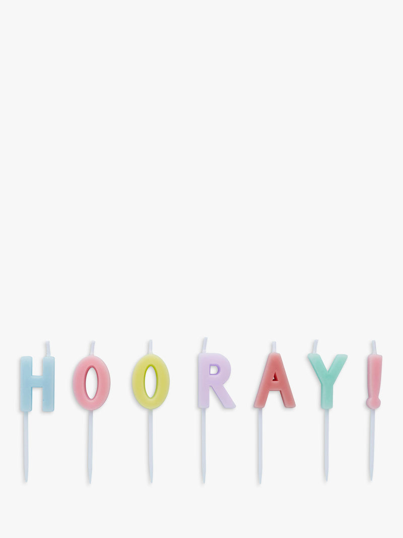 Pack of 7 Cake Candles for Celebrations