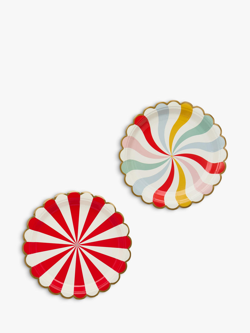 Circus Party Plates Pack of 8