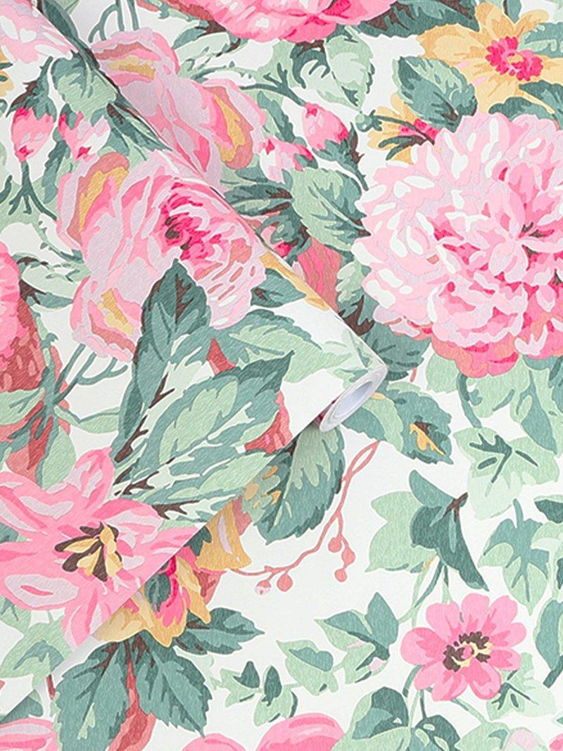 Laura Ashley Rose wallpaper, UK version