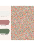 Laura Ashley Loveston wallpaper coral pink L10m x W52cm - British product