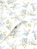 Laura Ashley Avonbury Hedgerow Green wallpaper - British product