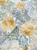 Laura Ashley Bernwood wallpaper ochre yellow 10m x 52cm - British product