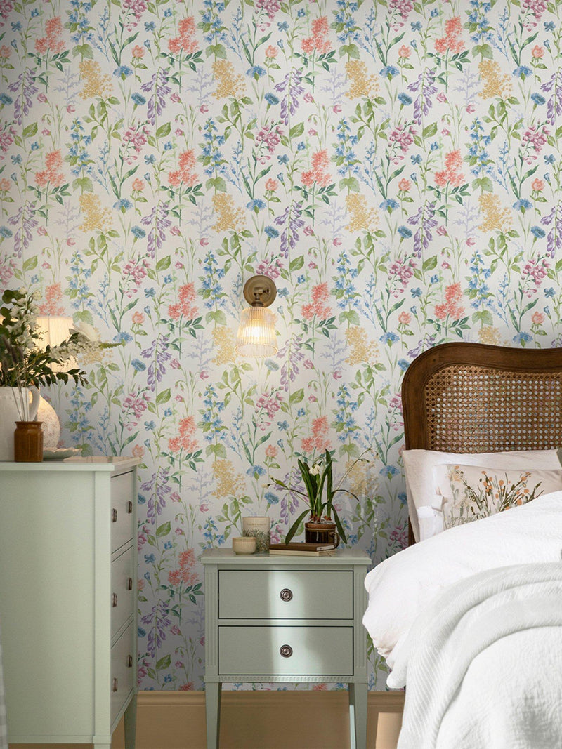 Laura Ashley Elston Garden Floral Wallpaper Design, UK version