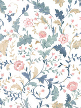 John Lewis Litton Pattern Wallpaper in Dusky Seaspray- Buy online at McGrocer