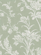 John Lewis Laura Ashley Lloyd Sage Green Floral Wallpaper 10m x 52cm- Buy online at McGrocer