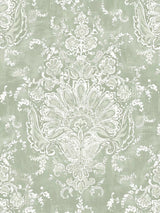 John Lewis Ornamental Floral and Paisley Design Wallpaper in Sage- Buy online at McGrocer