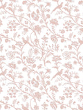 Laura Ashley Shepherds Purse Dark Blush wallpaper 10m x 52cm (British brand)