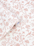 Laura Ashley Shepherds Purse Dark Blush wallpaper 10m x 52cm (British brand)