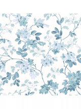 John Lewis Floral Print Wallpaper in Seaspray Color with Yewland Pattern- Buy online at McGrocer