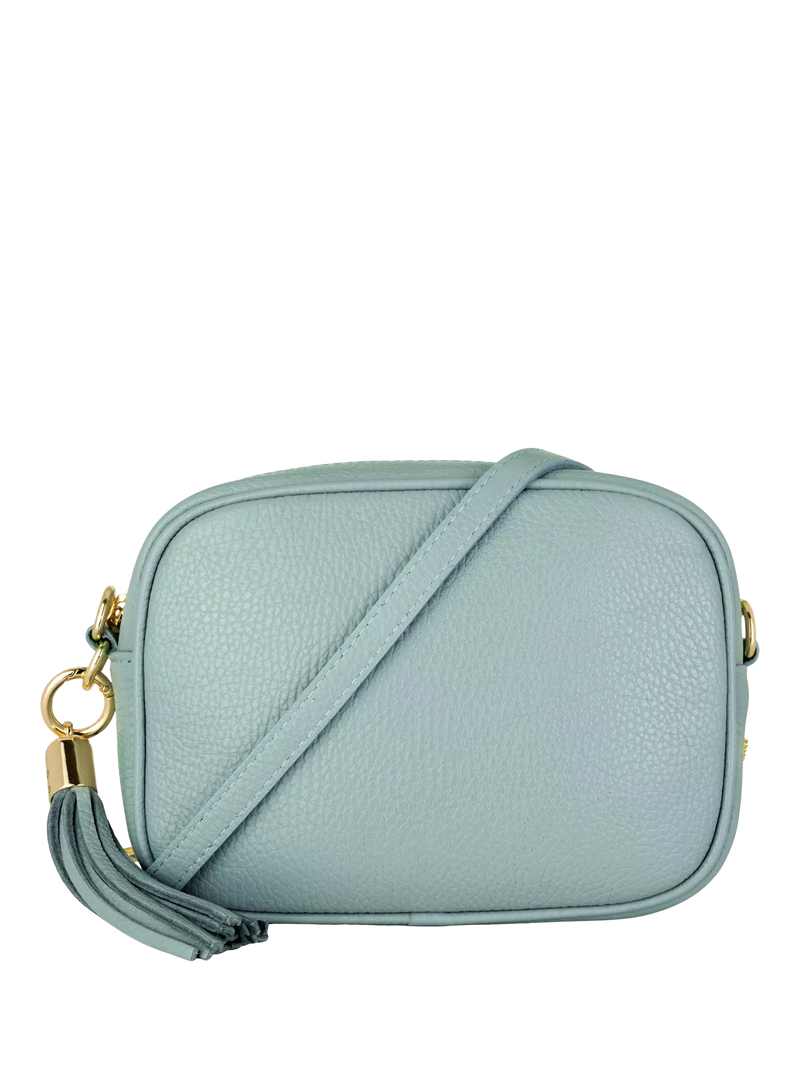 Apatchy London leather crossbody camera bag with gold hardware, UK version