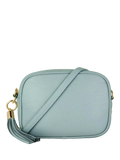 Apatchy London leather crossbody camera bag with gold hardware, UK version