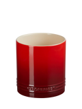 Le Creuset Stoneware Utensil Jar, 1.1L, Cerise