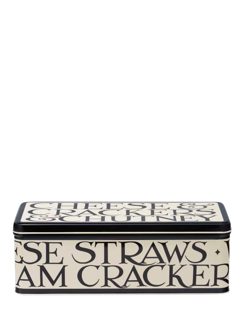 Emma Bridgewater Black Toast rectangular tin 1.68L - British product
