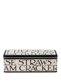 Emma Bridgewater Black Toast rectangular tin 1.68L - British product