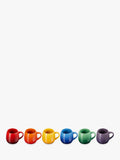 Le Creuset rainbow mug set 320ml, imported from the UK