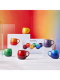 Le Creuset rainbow mug set 320ml, imported from the UK