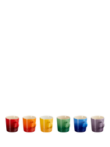 John Lewis Le Creuset Stoneware Espresso Mug Set of 6 100ml Rainbow- Buy online at McGrocer