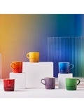 Le Creuset stoneware espresso mugs set of 6 rainbow (British brand)