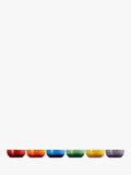 Le Creuset stoneware cereal bowls rainbow set of 6, UK version