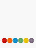 Le Creuset stoneware cereal bowls rainbow set of 6, UK version