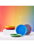 Le Creuset stoneware pasta bowls rainbow set of 6 22cm, UK version