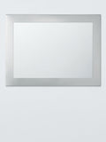 John Lewis Prism rectangular bathroom mirror with silvered border, UK version